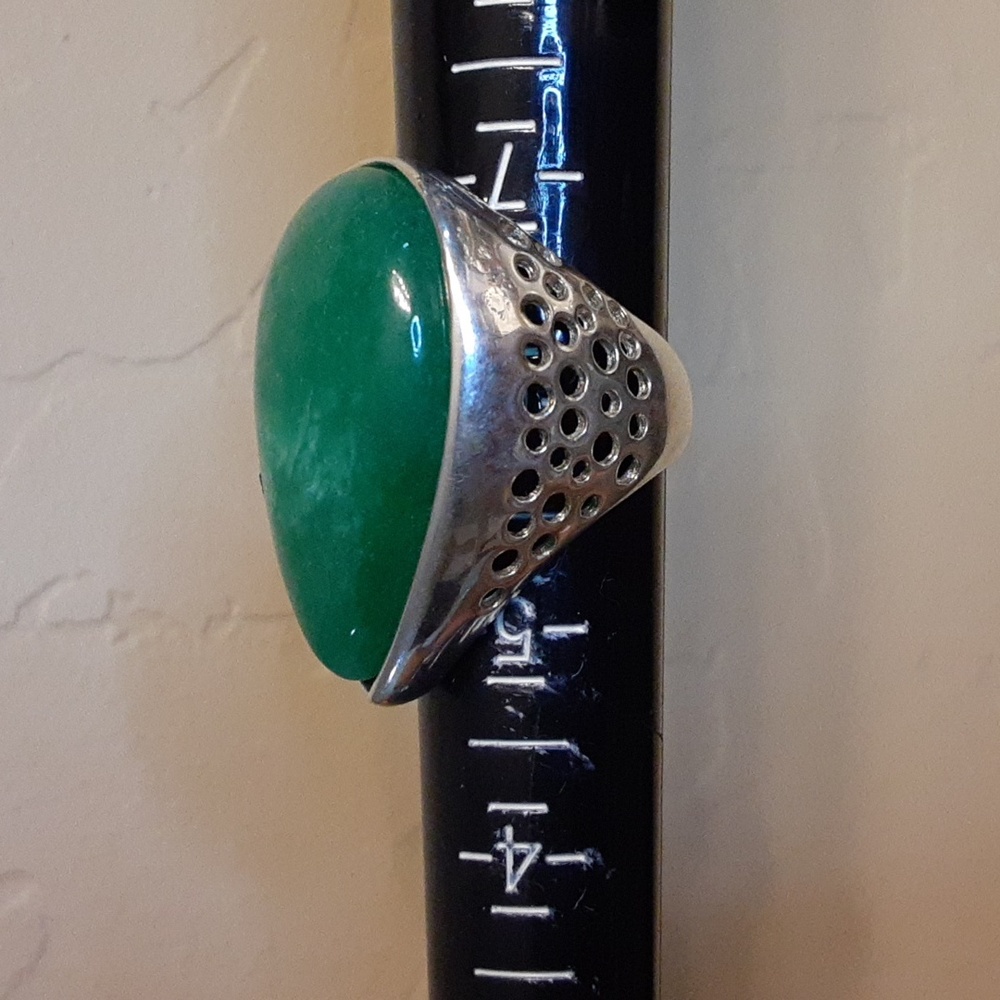 ❤SOLD❤925 Interchangeable magnetic Genuine Gemstones Ring. - Picture 10 of 17